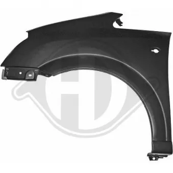 DIEDERICHS 1875007 - Aile avant gauche