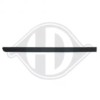 Baguette et bande protectrice, porte arrière gauche DIEDERICHS [1875423]