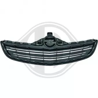 DIEDERICHS 1886640 - Grille de radiateur