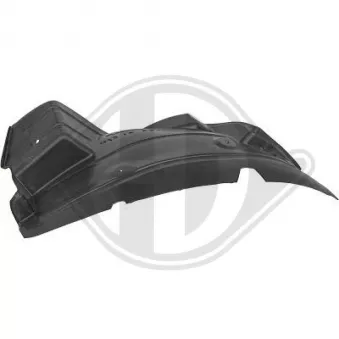 DIEDERICHS 1887016 - Garniture, passage de roue avant droit