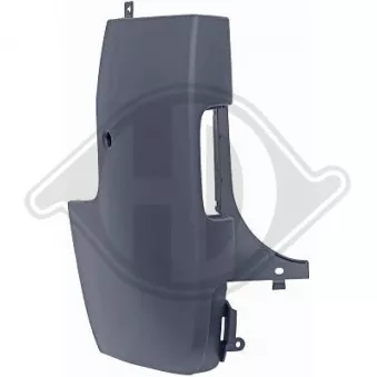 DIEDERICHS 1895057 - Pare-chocs arrière gauche