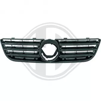 DIEDERICHS 2205140 - Grille de radiateur