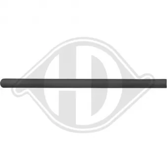 DIEDERICHS 2205622 - Baguette et bande protectrice, porte arrière droit