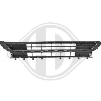 DIEDERICHS 2209045 - Grille de ventilation, pare-chocs