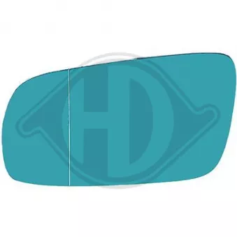 Verre de rétroviseur, rétroviseur extérieur DIEDERICHS [2213228]