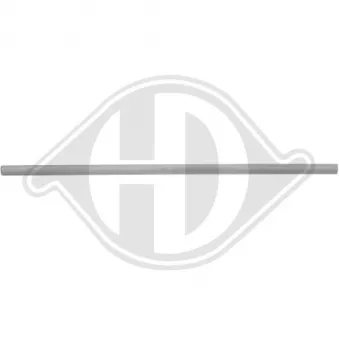 DIEDERICHS 2213621 - Baguette et bande protectrice, porte avant gauche