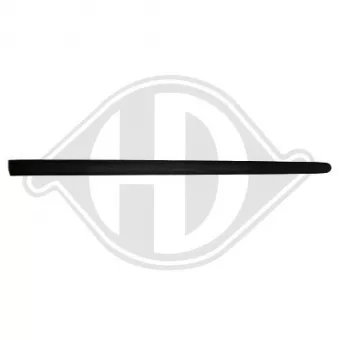 DIEDERICHS 2214420 - Baguette et bande protectrice, porte avant droit