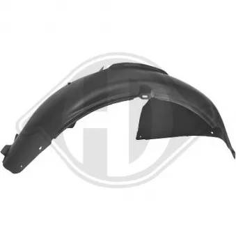 DIEDERICHS 2215008 - Garniture, passage de roue avant droit