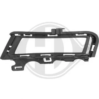 DIEDERICHS 2216049 - Grille de ventilation, pare-chocs