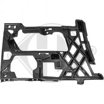 DIEDERICHS 2216162 - Support, pare-chocs avant droit