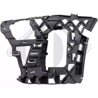 DIEDERICHS 2216839 - Support, pare-chocs avant gauche