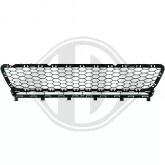 DIEDERICHS 2216845 - Grille de ventilation, pare-chocs