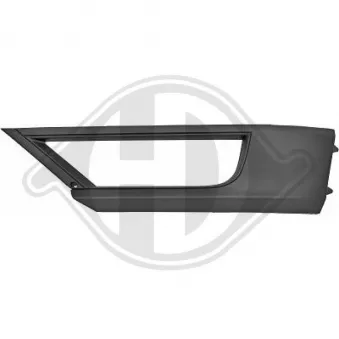 DIEDERICHS 2240847 - Grille de ventilation, pare-chocs avant gauche