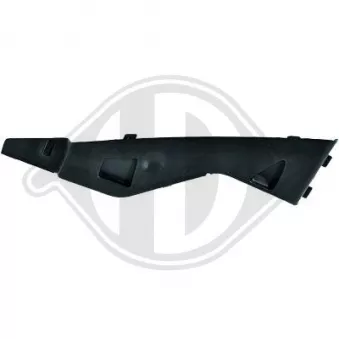 DIEDERICHS 2247149 - Support, pare-chocs avant gauche