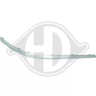 DIEDERICHS 2248079 - Baguette et bande protectrice, pare-chocs arrière gauche