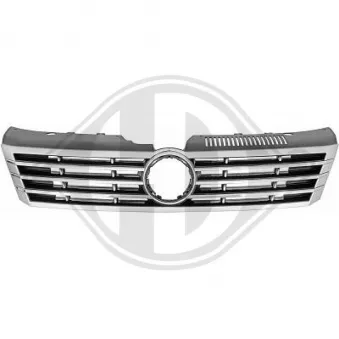 DIEDERICHS 2248241 - Grille de radiateur