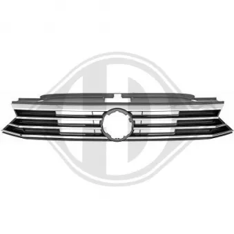 DIEDERICHS 2249042 - Grille de radiateur