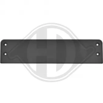 DIEDERICHS 2249154 - Support de plaque d'immatriculation