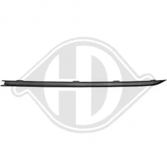 Baguette et bande protectrice, pare-chocs avant gauche DIEDERICHS [2249165]