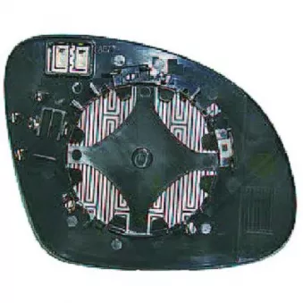 Verre de rétroviseur, rétroviseur extérieur DIEDERICHS [2255027]