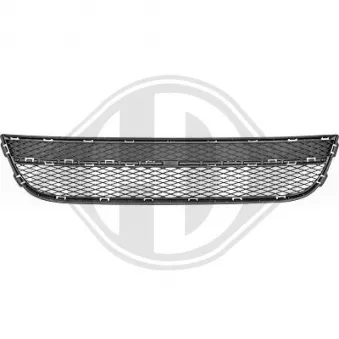 DIEDERICHS 2255045 - Grille de ventilation, pare-chocs