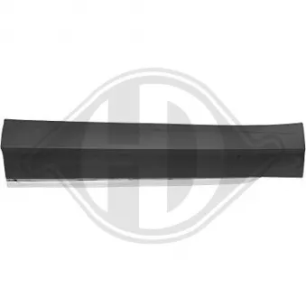 DIEDERICHS 2256221 - Baguette et bande protectrice, porte avant gauche