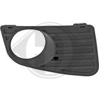 DIEDERICHS 2281048 - Grille de ventilation, pare-chocs