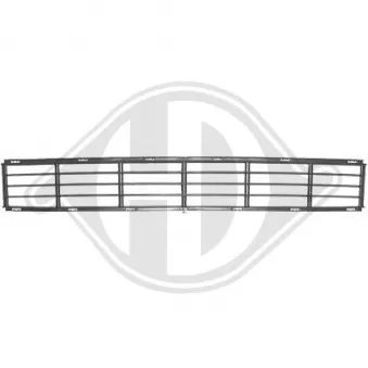 DIEDERICHS 2290045 - Grille de ventilation, pare-chocs
