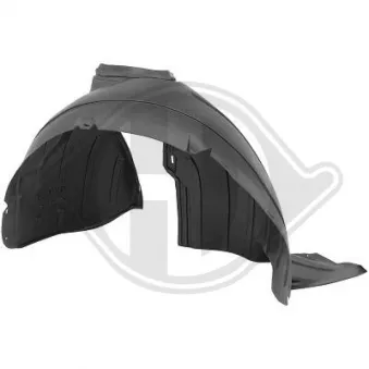 DIEDERICHS 2295109 - Garniture, passage de roue avant gauche