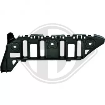 Support, pare-chocs avant gauche DIEDERICHS [2295161]