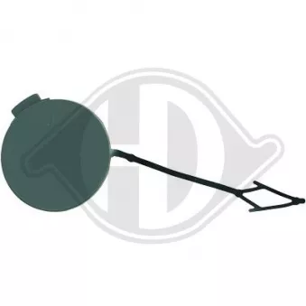 DIEDERICHS 2296067 - Capuchon, crochet de remorquage