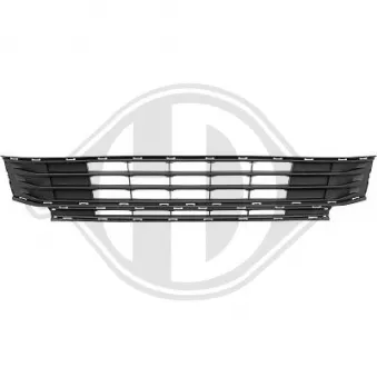 DIEDERICHS 2297045 - Grille de ventilation, pare-chocs