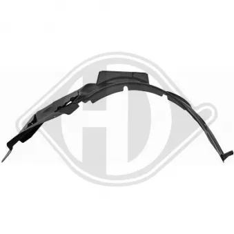 DIEDERICHS 3214009 - Garniture, passage de roue avant gauche