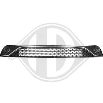 DIEDERICHS 3214145 - Grille de ventilation, pare-chocs