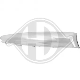 Baguette et bande protectrice, pare-chocs avant droit DIEDERICHS [3405162]