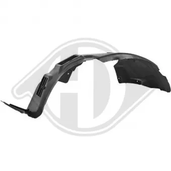 DIEDERICHS 3405609 - Garniture, passage de roue avant gauche