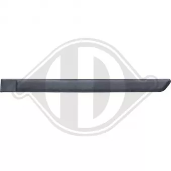 Baguette et bande protectrice, porte arrière gauche DIEDERICHS [3434323]