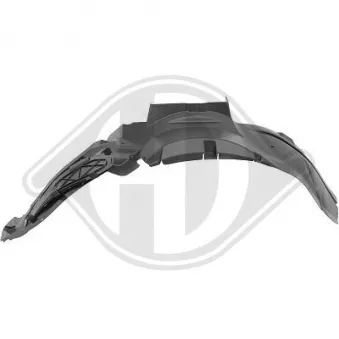 DIEDERICHS 3435008 - Garniture, passage de roue avant droit