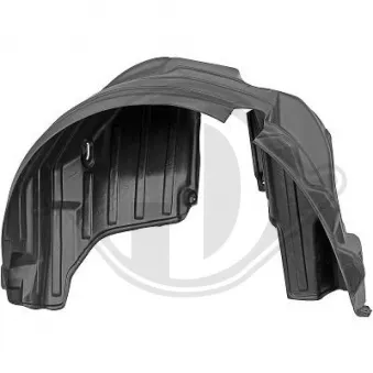 DIEDERICHS 3456209 - Garniture, passage de roue arrière gauche