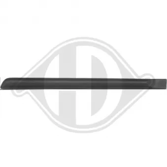 Baguette et bande protectrice, porte arrière gauche DIEDERICHS [3456423]