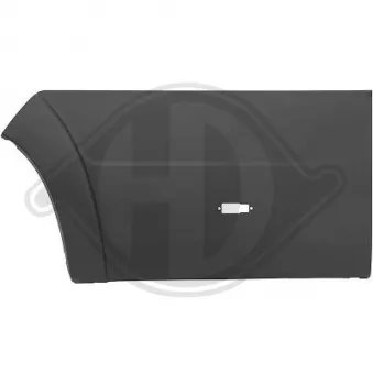 DIEDERICHS 3484269 - Baguette et bande protectrice, panneau latérale arrière gauche