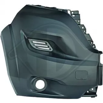 DIEDERICHS 3484854 - Pare-chocs avant droit