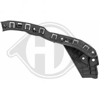 DIEDERICHS 3484963 - Support, pare-chocs avant gauche