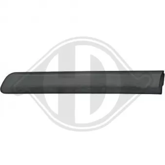 DIEDERICHS 3485623 - Baguette et bande protectrice, porte arrière gauche