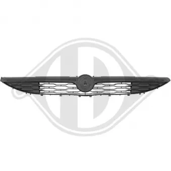 DIEDERICHS 3486140 - Grille de radiateur