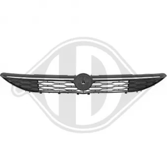 DIEDERICHS 3486141 - Grille de radiateur