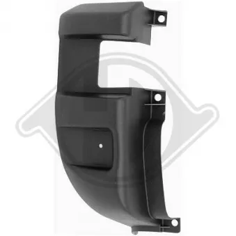 DIEDERICHS 3492157 - Pare-chocs arrière gauche