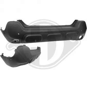 DIEDERICHS 4007657 - Pare-chocs