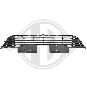 Grille de ventilation, pare-chocs DIEDERICHS [4072045]