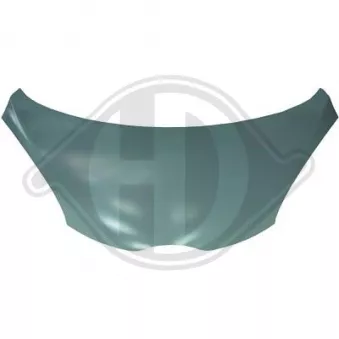 DIEDERICHS 4080100 - Capot-moteur